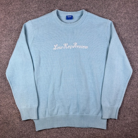 OpenAI Sweater Mens L Low Key Review Employee Only Dev ChatGPT Sweatshirt Merch